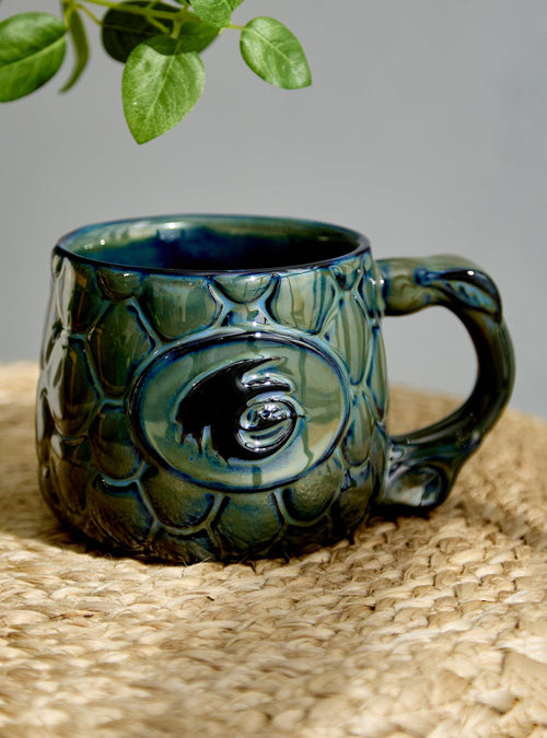 Taza Toothless con escamas de How to Train Your Dragon