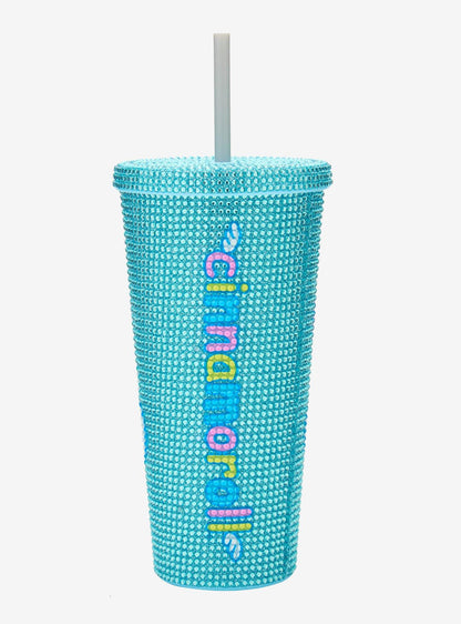 Vaso con tachuelas de Cinnamoroll y globos