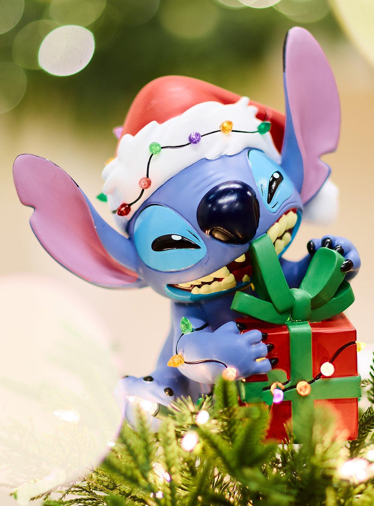 Adorno luminoso para árbol de Navidad de Stitch