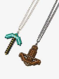 Set de collares Minecraft de armas para mejores amigos