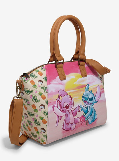 Cartera Disney Stitch y Angel al atardecer