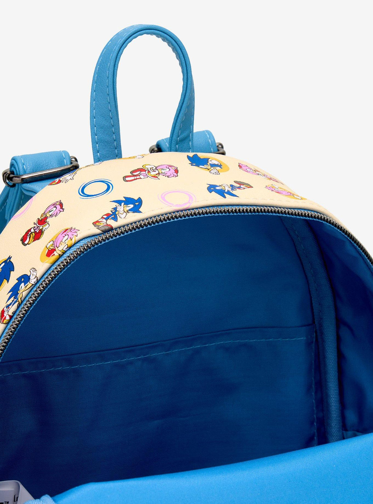 Mochila mini Sonic the Hedgehog con Sonic y Amy Rose