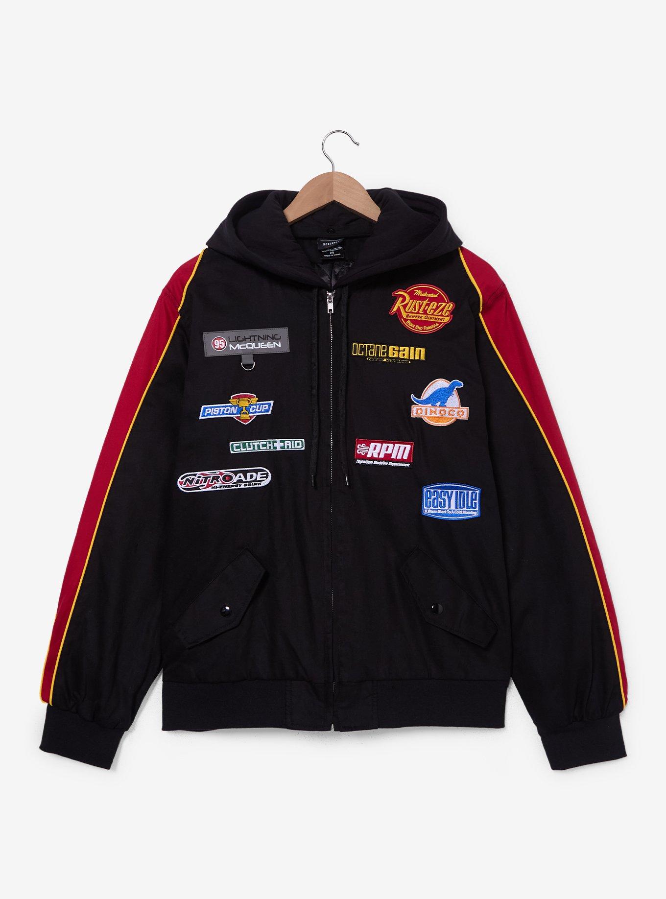 Chaqueta bomber con parches de Disney Pixar Cars