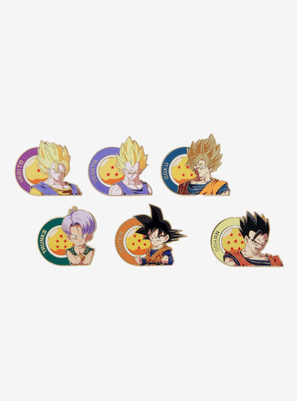 Pin esmaltado sorpresa de personajes de Dragon Ball Z