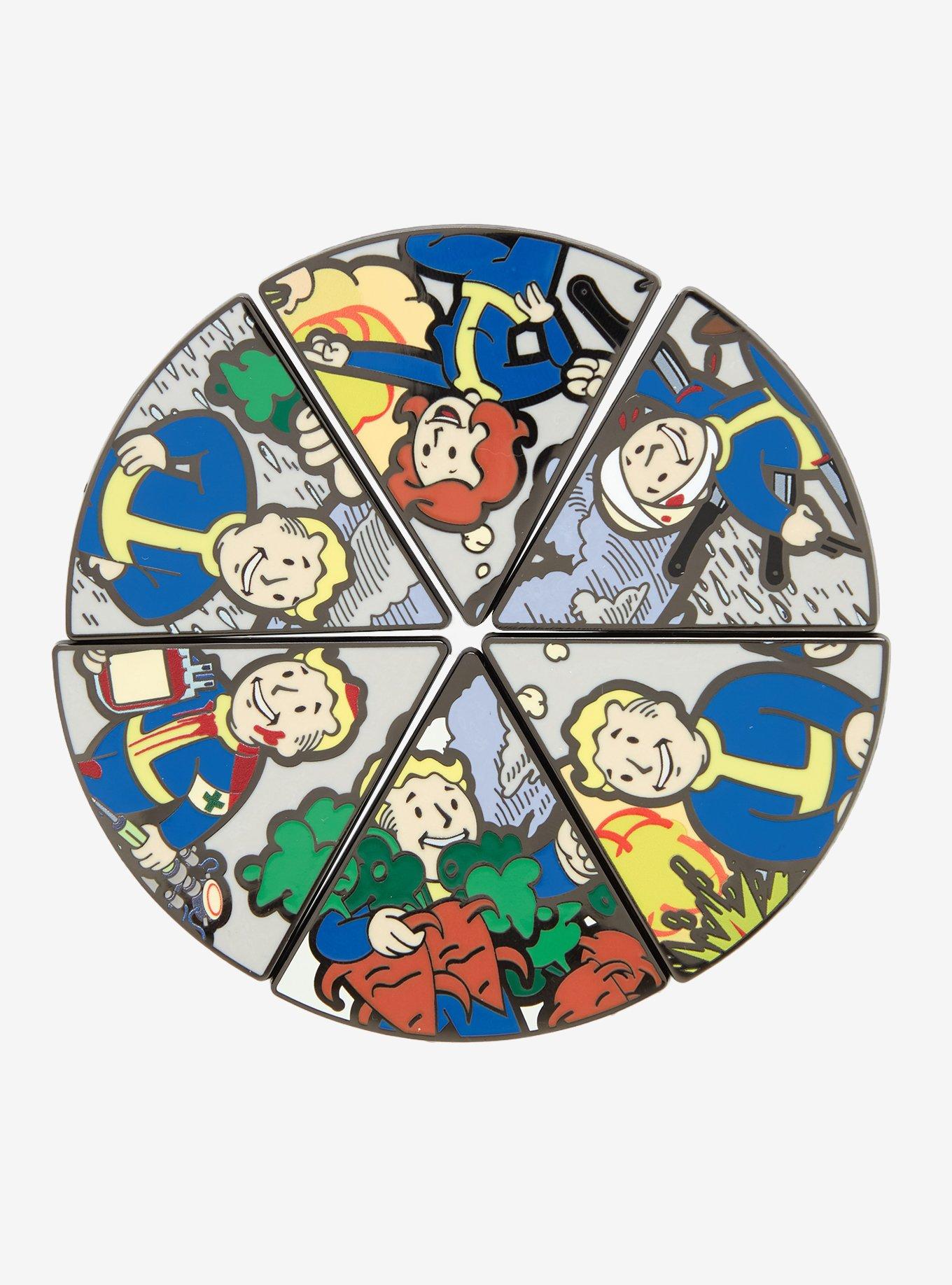 Pin esmaltado Fallout Vault Boy porción de pastel