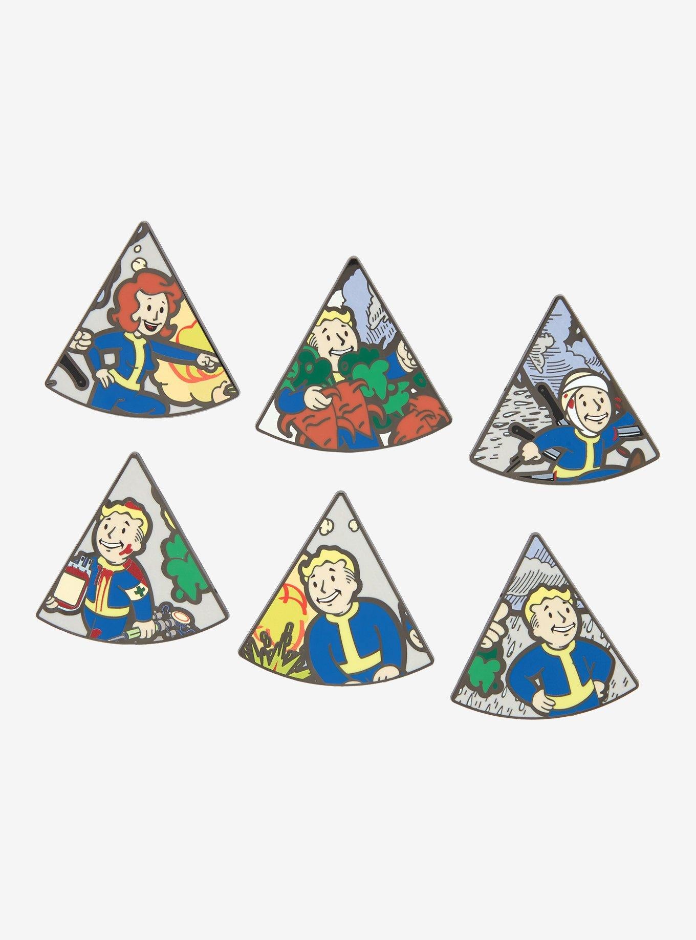 Pin esmaltado Fallout Vault Boy porción de pastel