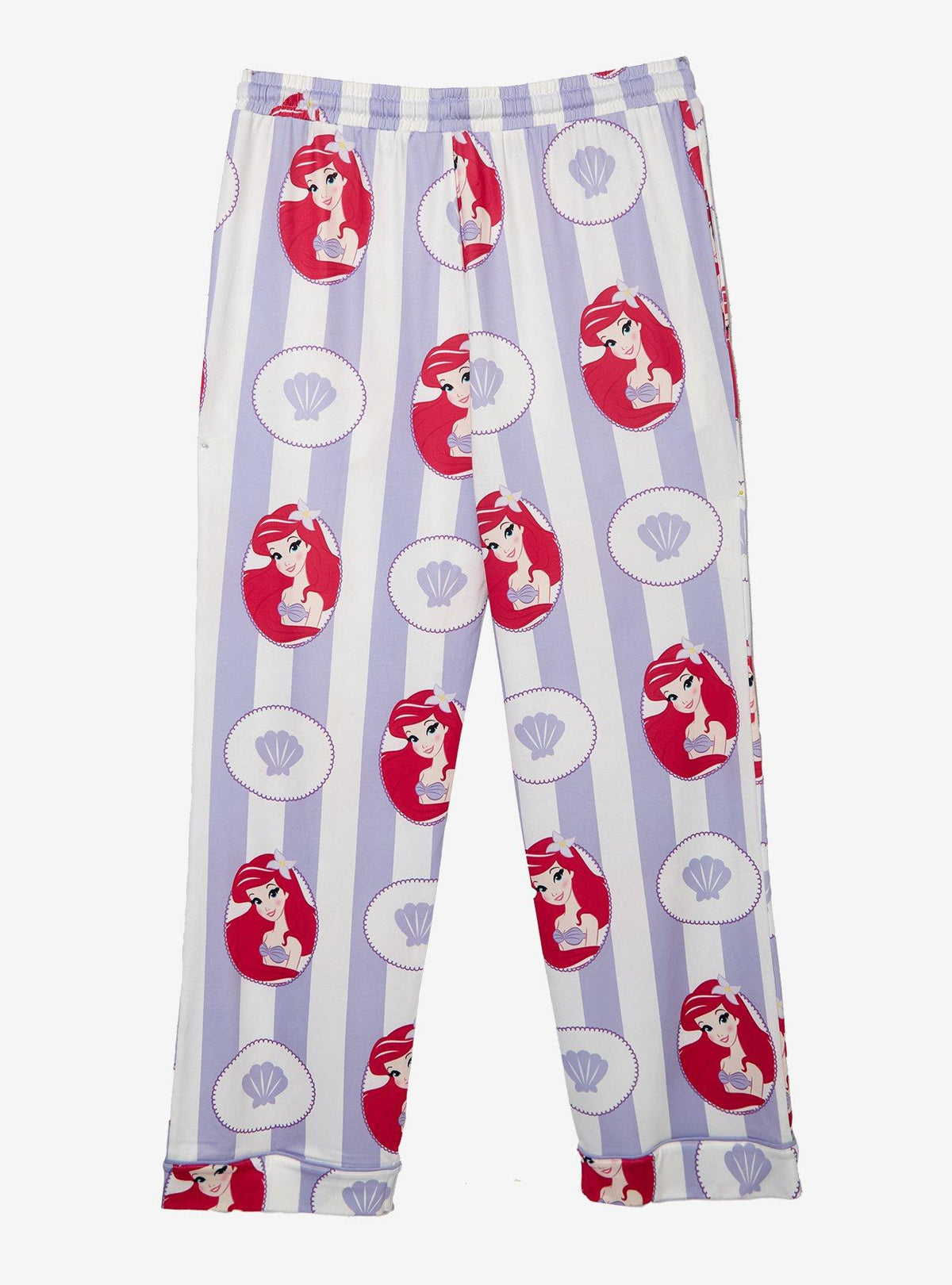 Pantalón de pijama de Ariel a rayas, tallas grandes