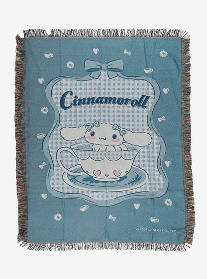 Manta tipo tapiz Hello Kitty Cinnamoroll