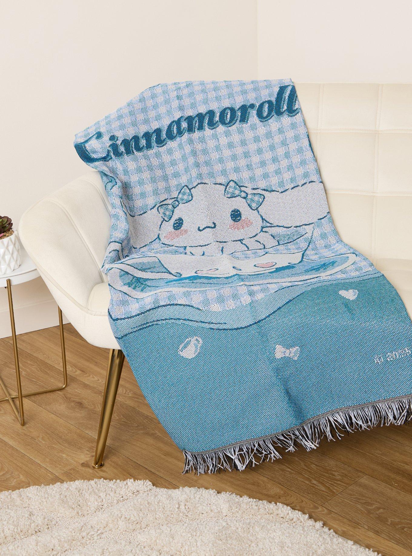 Manta tipo tapiz Hello Kitty Cinnamoroll