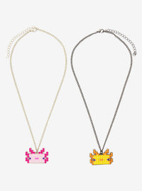 Minecraft Set de collares de ajolotes