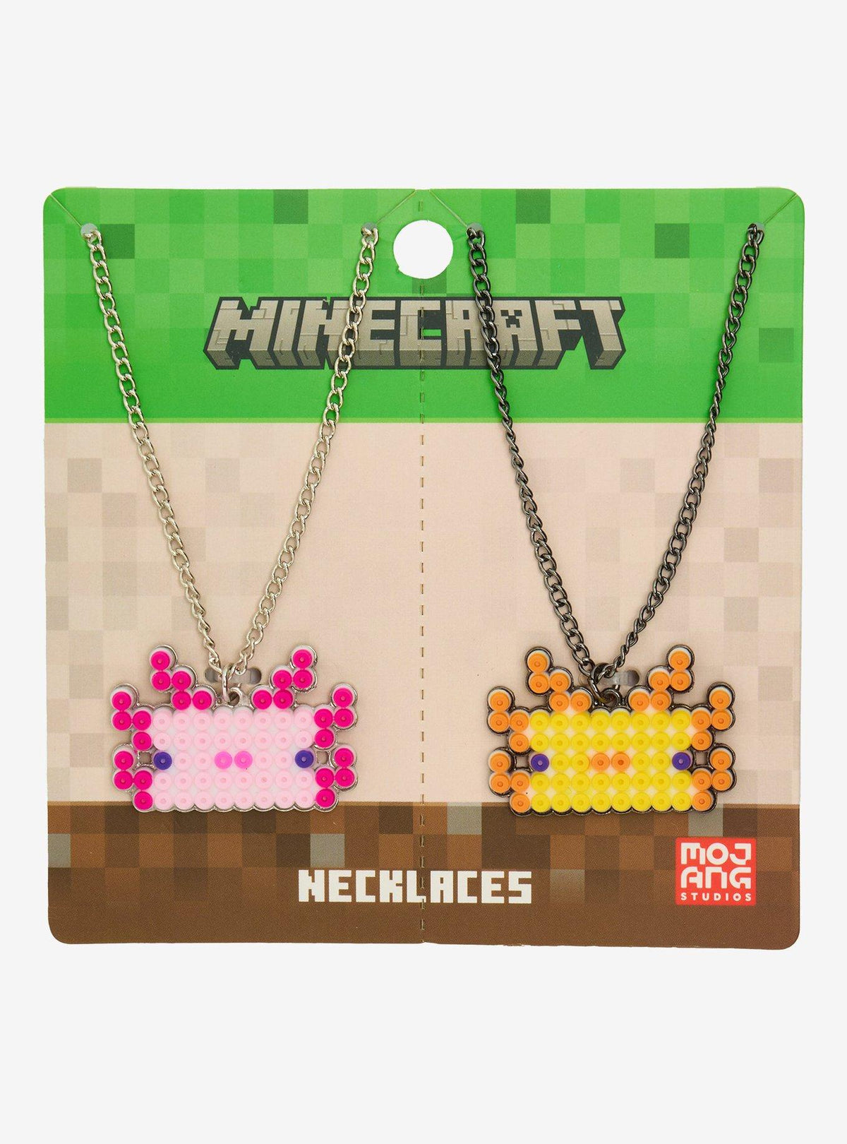 Minecraft Set de collares de ajolotes