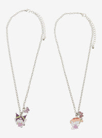 Set de collares de My Melody y Kuromi, hadas del bosque