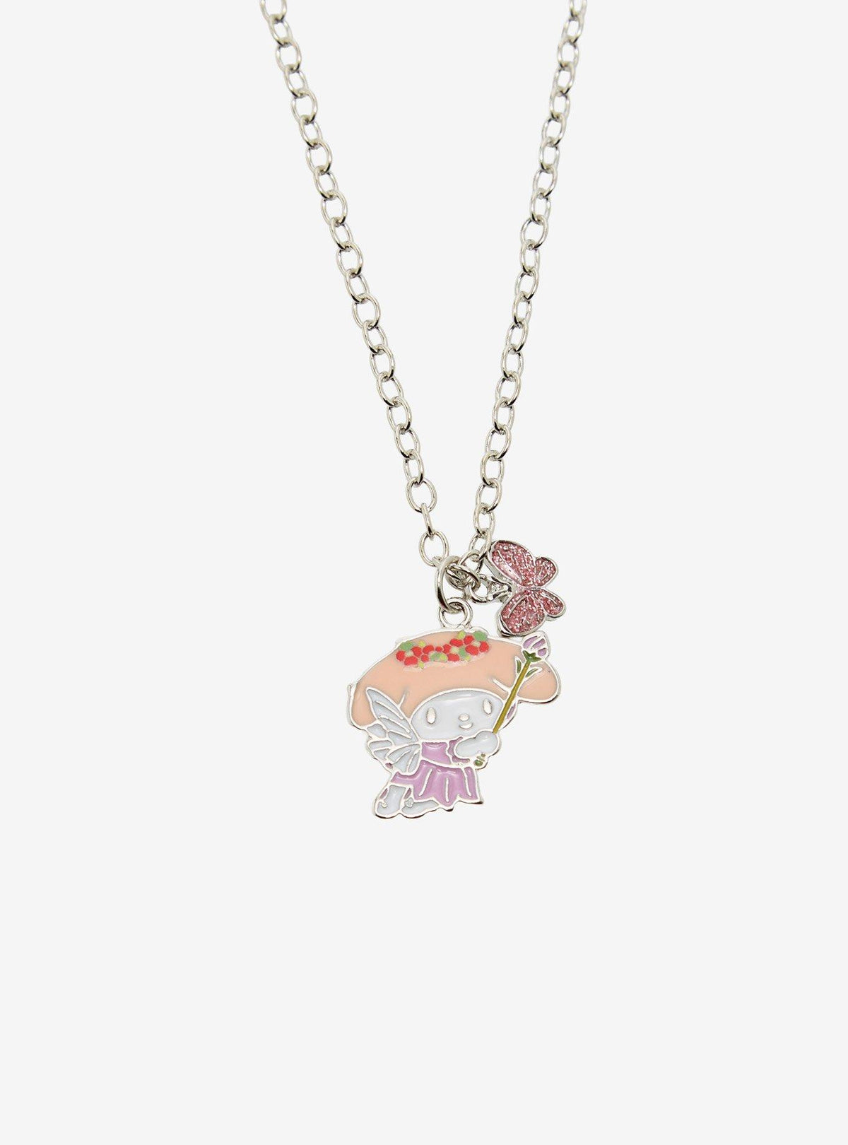 Set de collares de My Melody y Kuromi, hadas del bosque