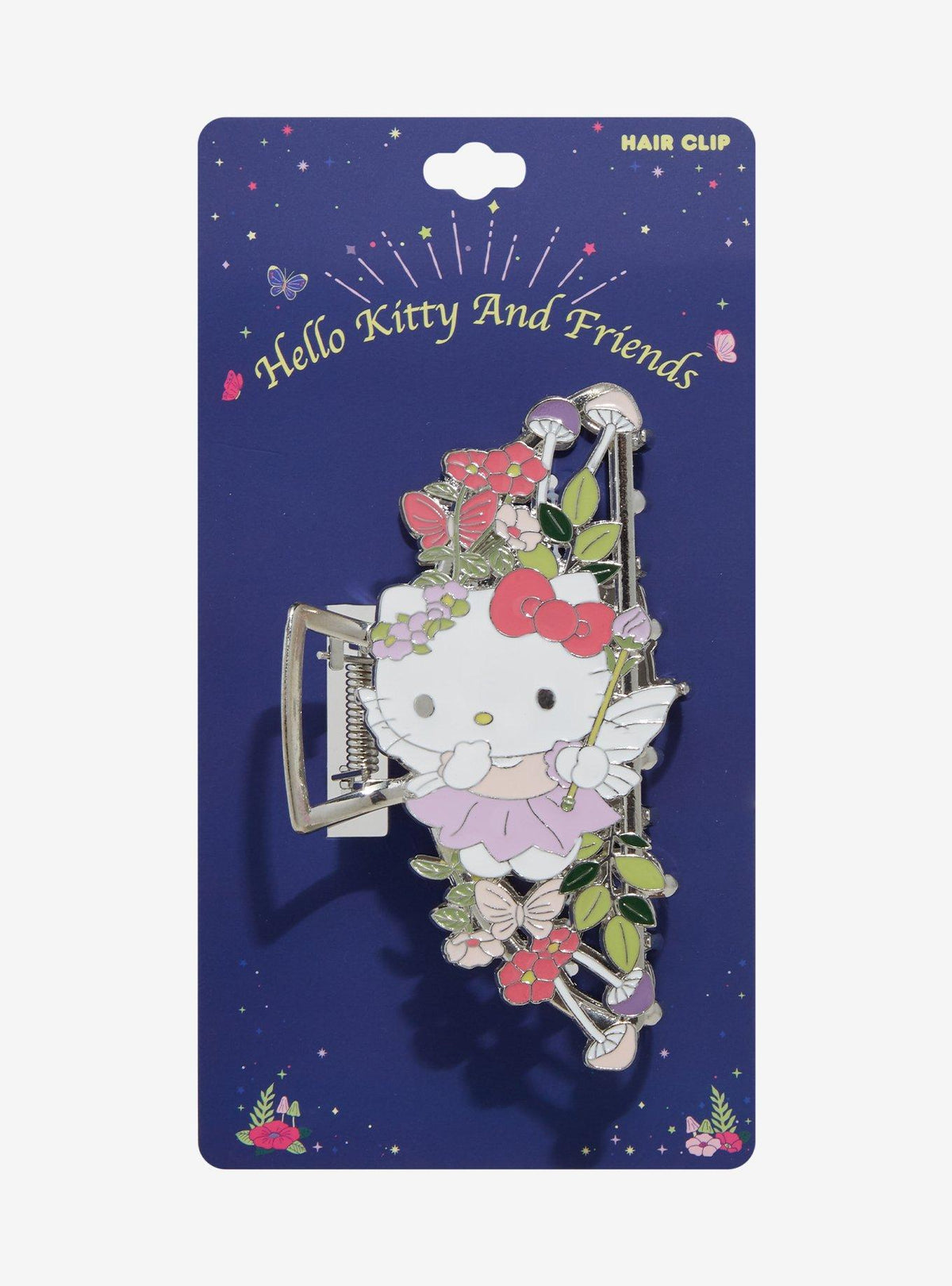 Hello Kitty Clip de pelo tipo garra Hada de las flores