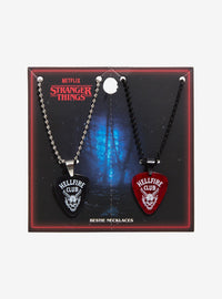 Set de collares de púa Hellfire Club de Stranger Things