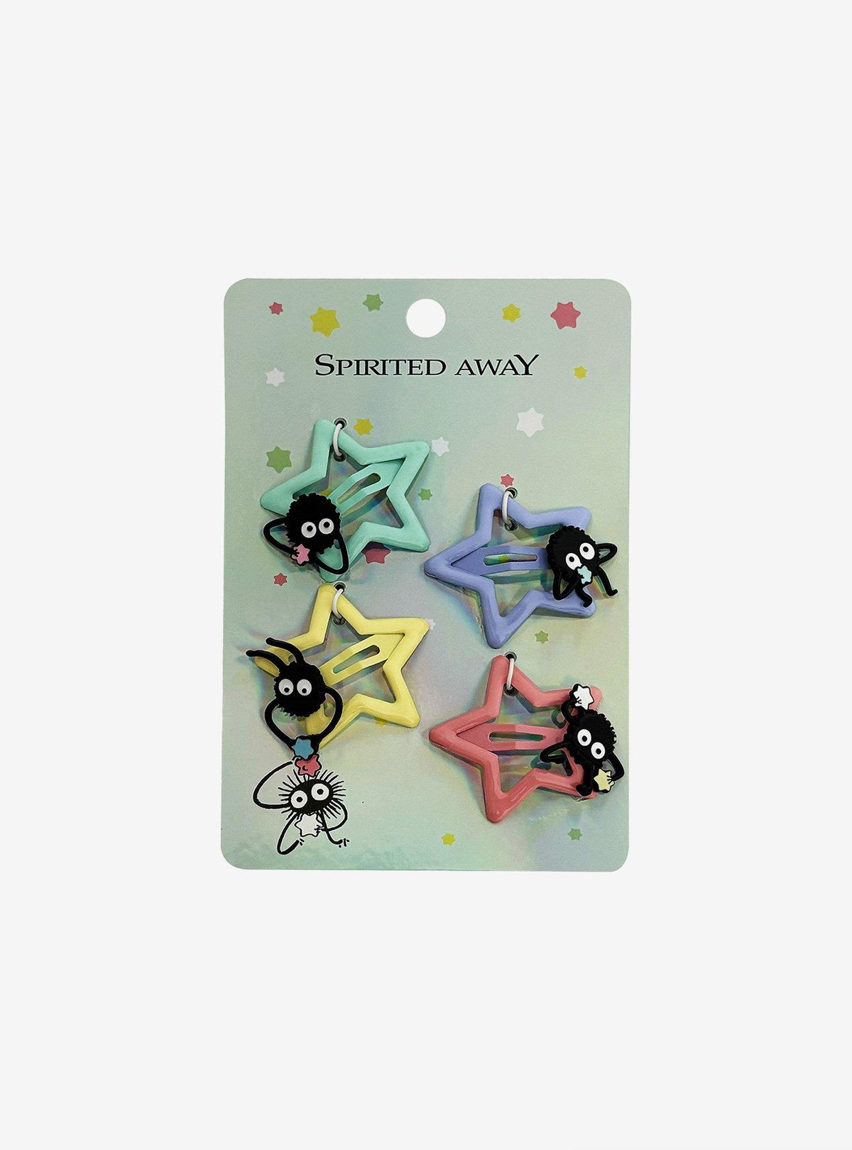 Set de 4 pinches de estrellas de El viaje de Chihiro