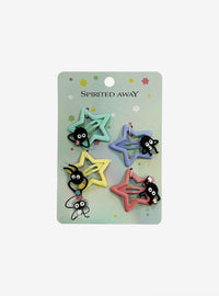 Set de 4 pinches de estrellas de El viaje de Chihiro