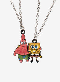 Set de collares de mejores amigos SpongeBob y Patrick