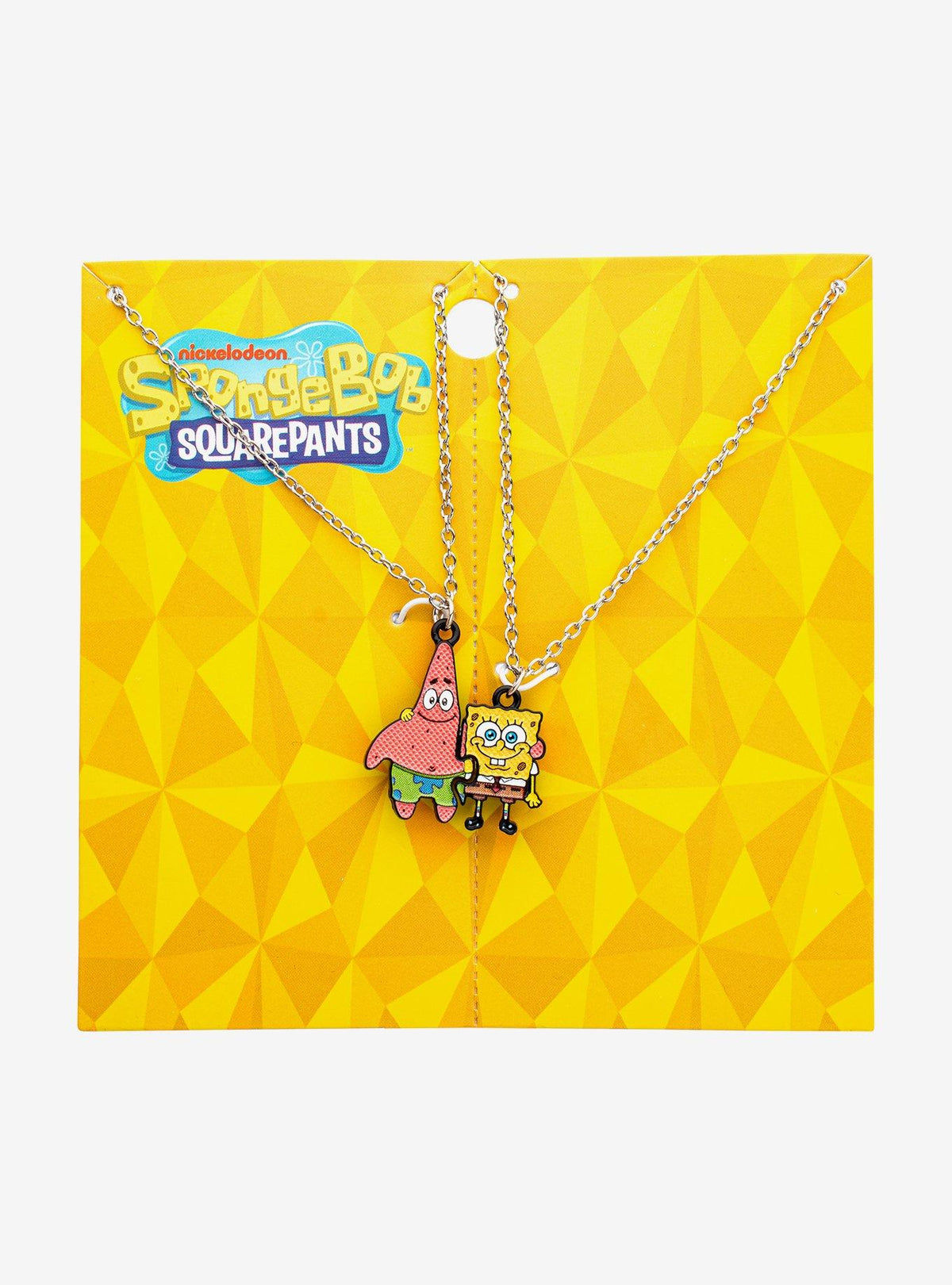 Set de collares de mejores amigos SpongeBob y Patrick