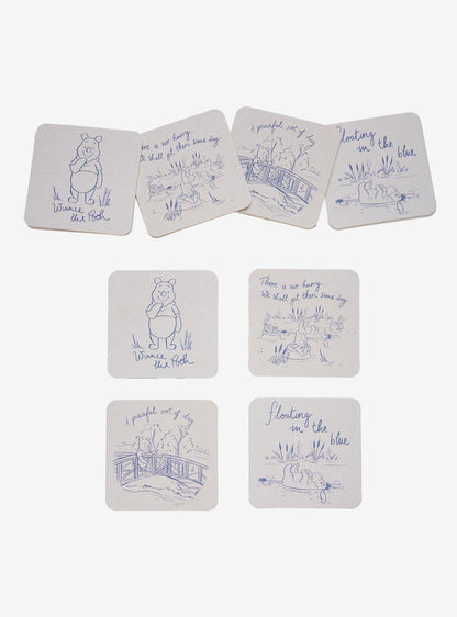 Set de posavasos Winnie the Pooh con escenas