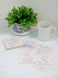 Set de posavasos Winnie the Pooh con escenas
