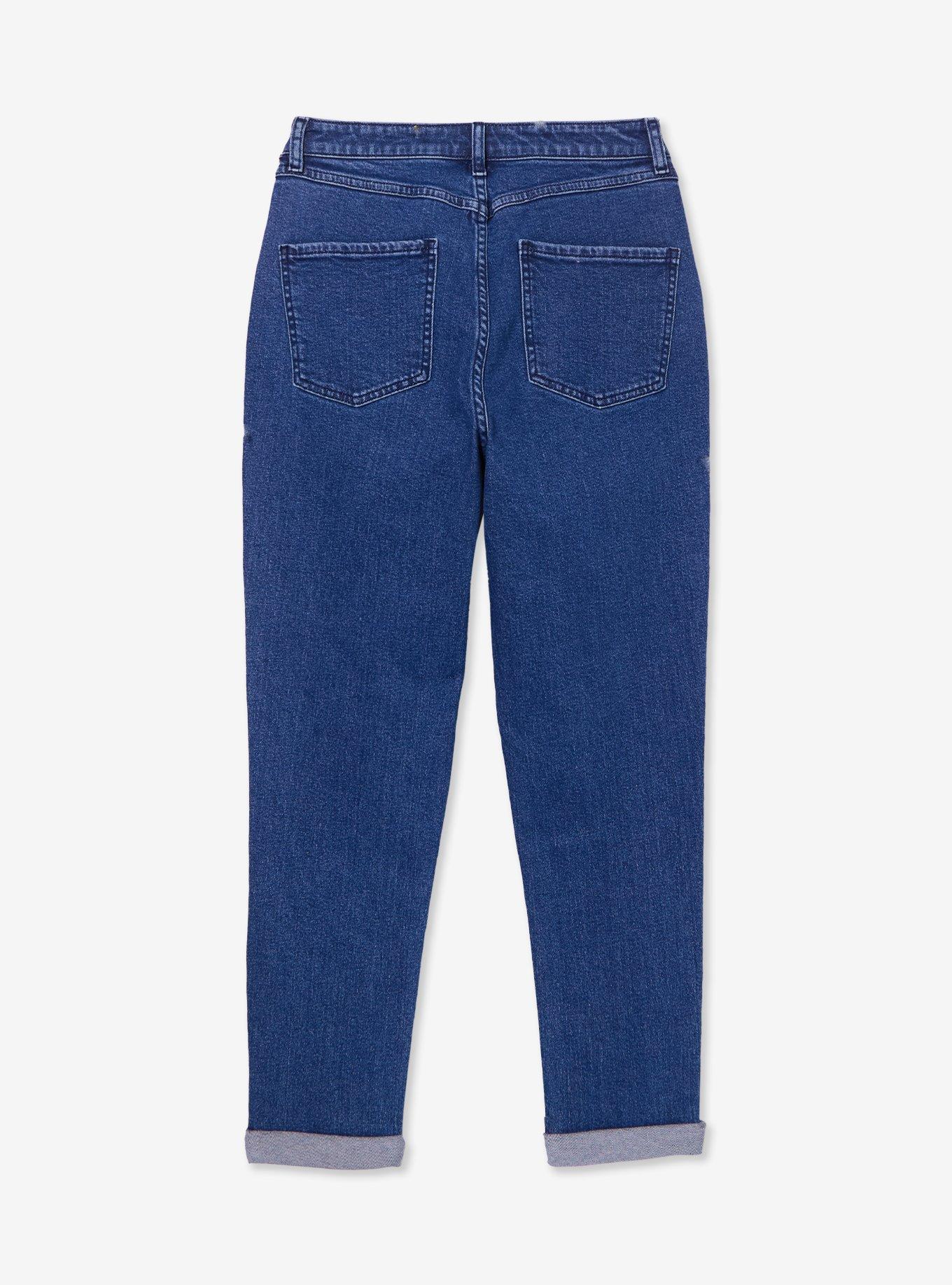 Jeans mom de tiro alto Disney Pixar Cars para mujer
