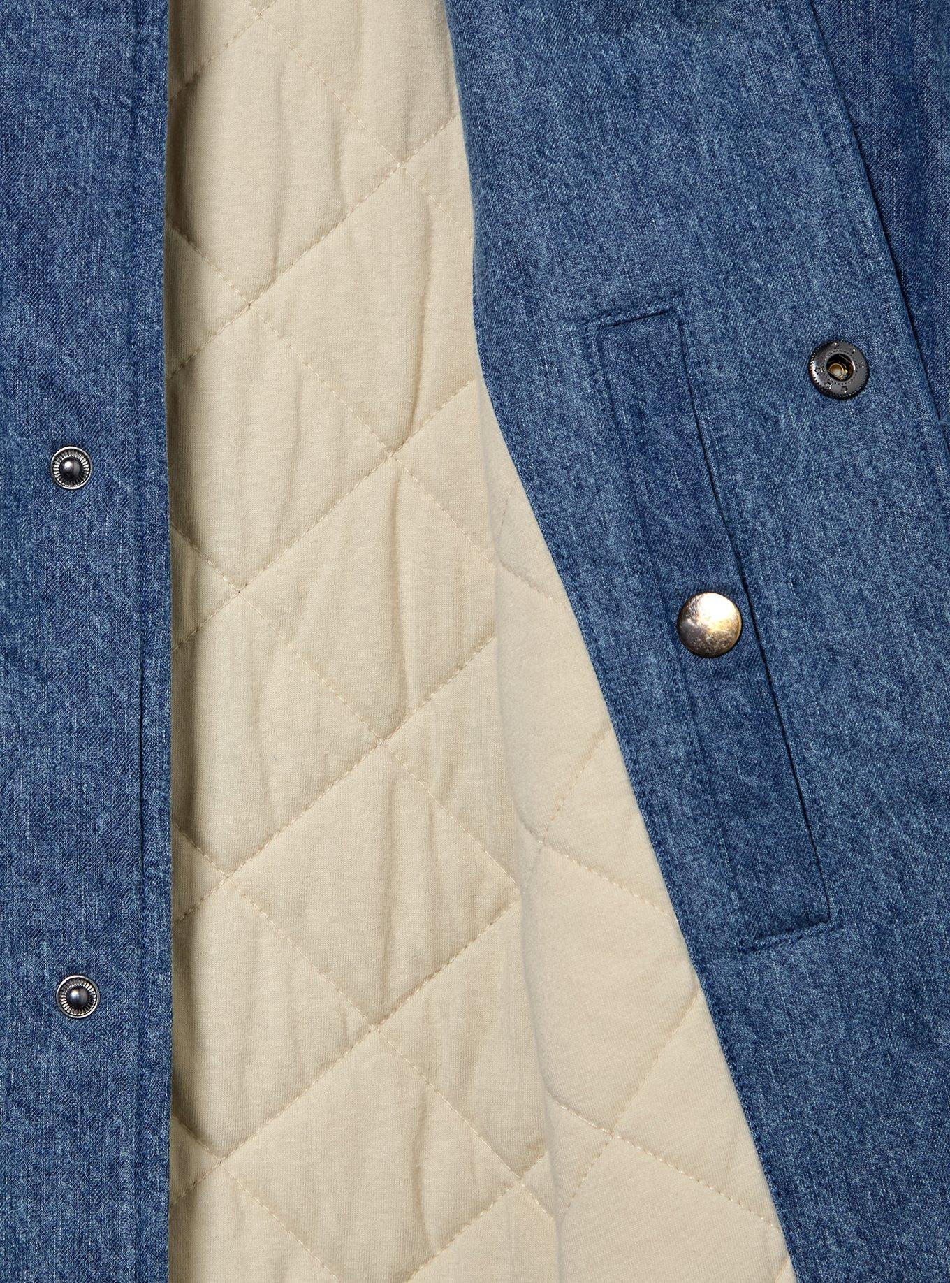Chaqueta varsity de mezclilla vintage Hazbin Hotel Voxtek