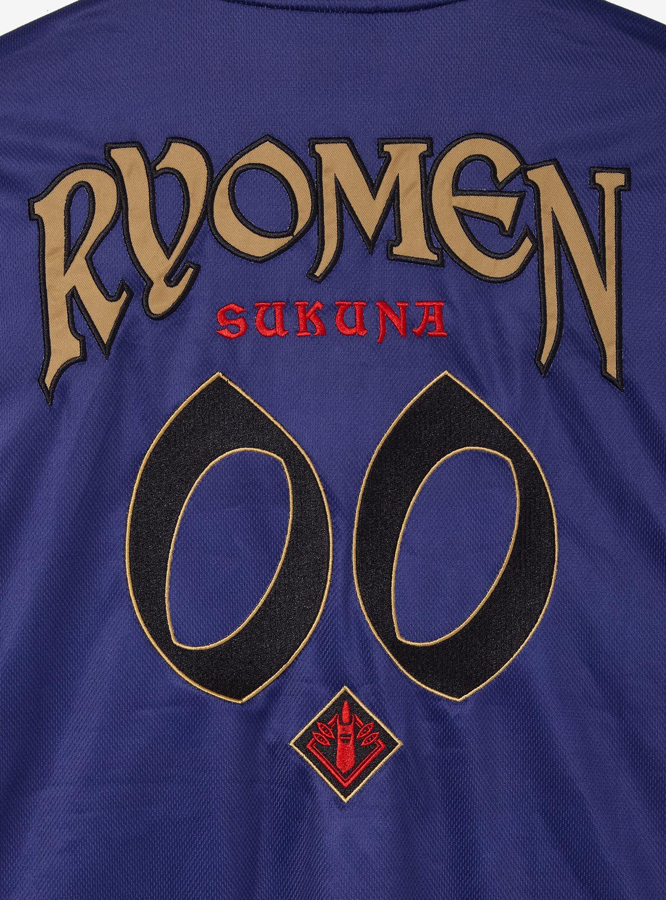 Jersey de béisbol Jujutsu Kaisen Ryomen Sukuna