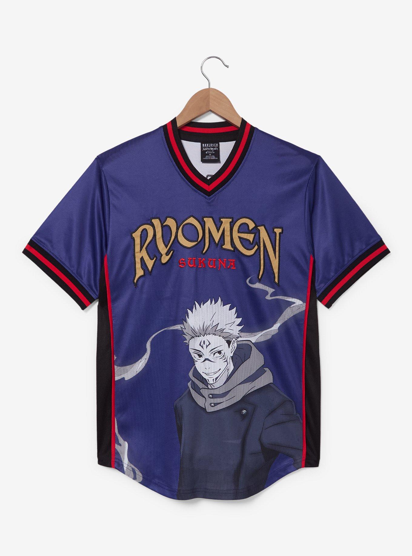 Jersey de béisbol Jujutsu Kaisen Ryomen Sukuna