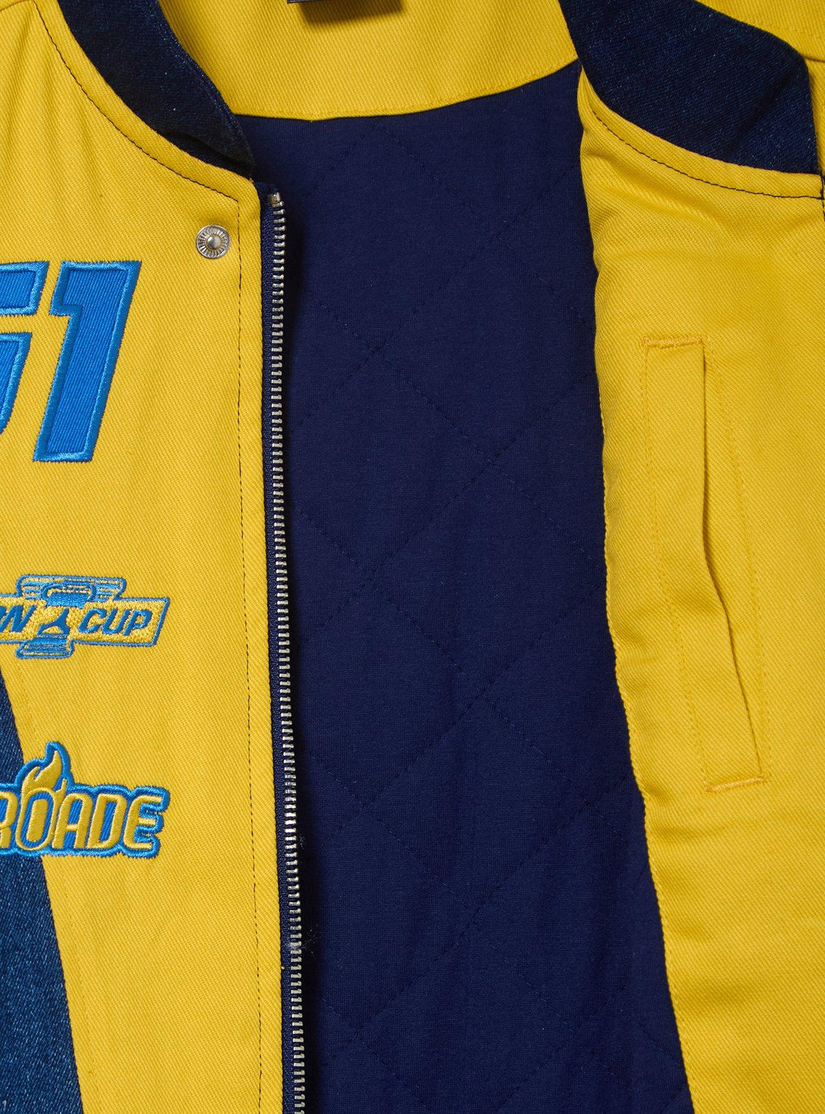 Chaqueta corta de mezclilla Cars 3 Cruz Ramirez, talla plus mujer