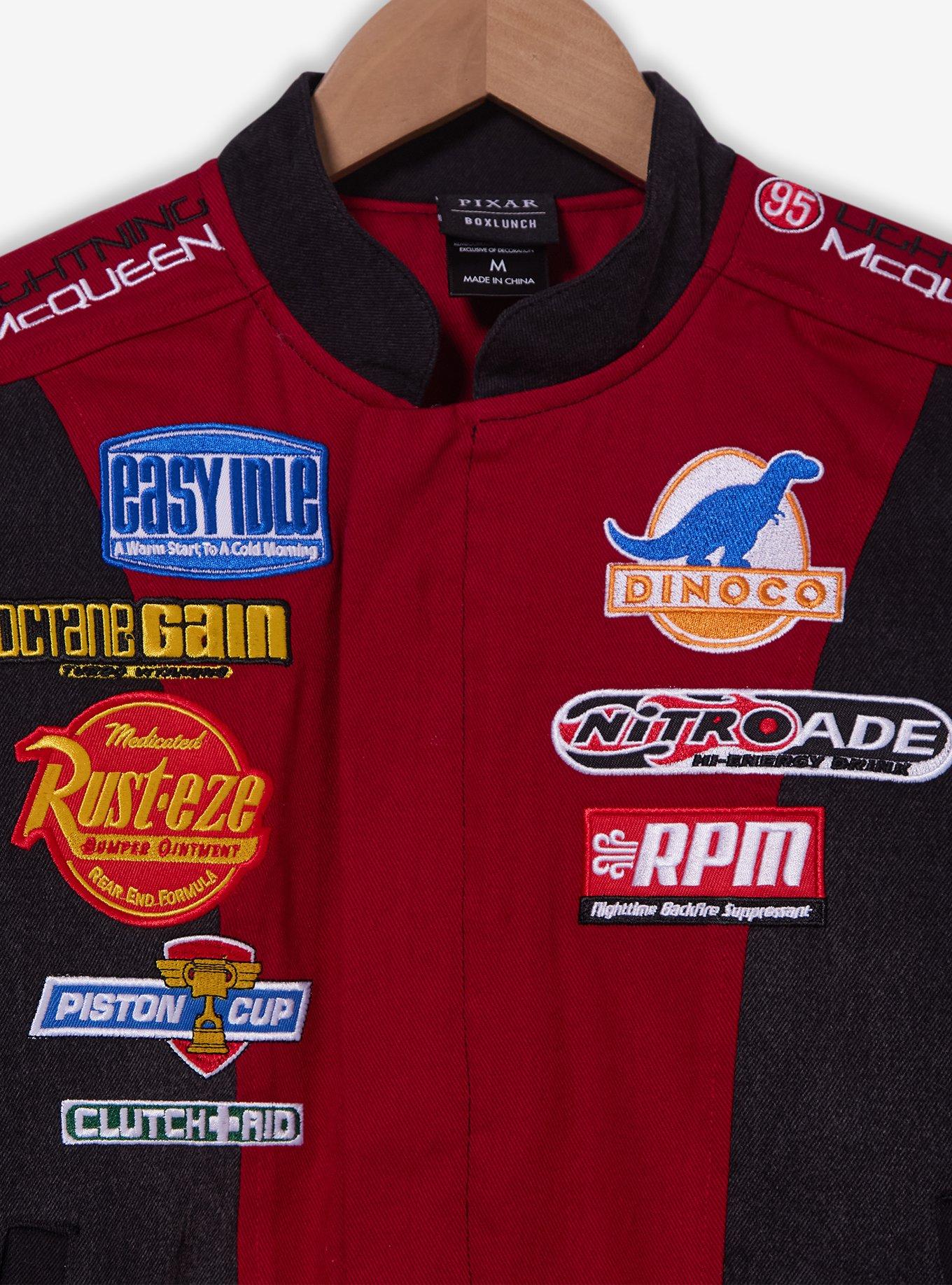 Chaqueta Moto de Mezclilla Lightning McQueen Talla Plus
