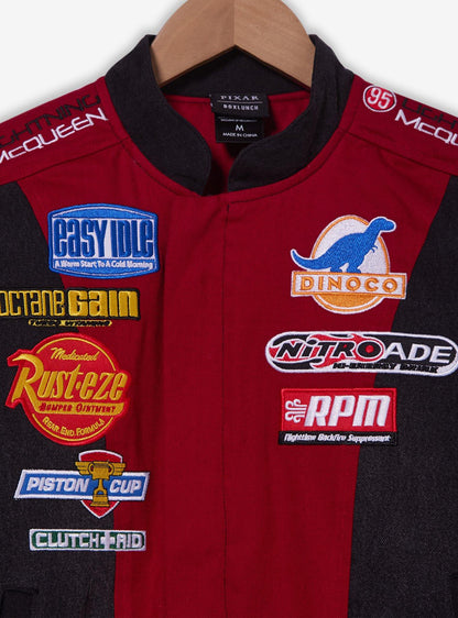 Chaqueta Moto de Mezclilla Lightning McQueen Talla Plus