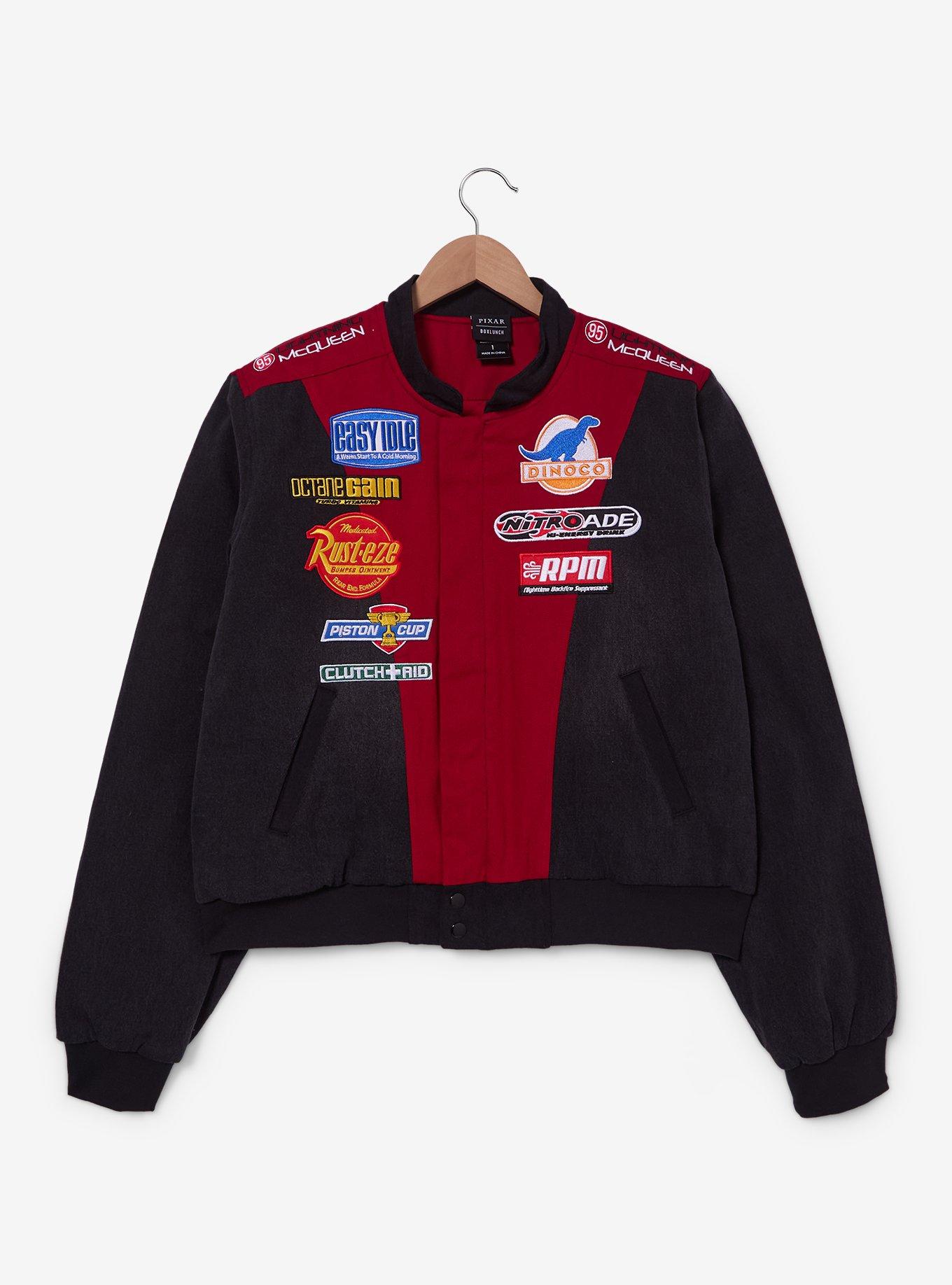 Chaqueta Moto de Mezclilla Lightning McQueen Talla Plus