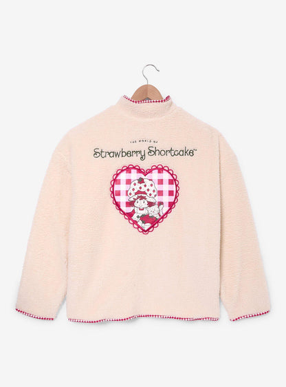 Chaqueta Sherpa bordada de Strawberry Shortcake para mujer