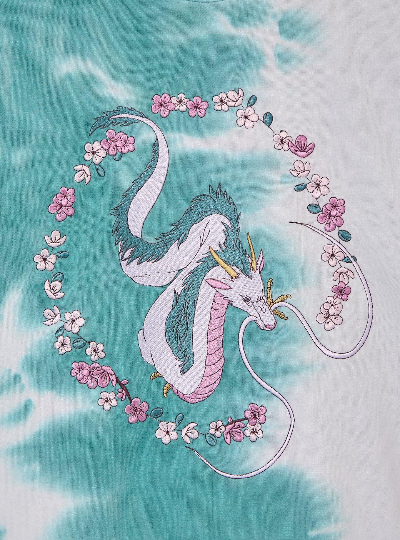 Polerón tie-dye de Haku de Spirited Away