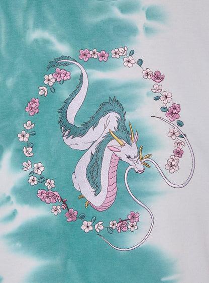 Polerón tie-dye de Haku de Spirited Away