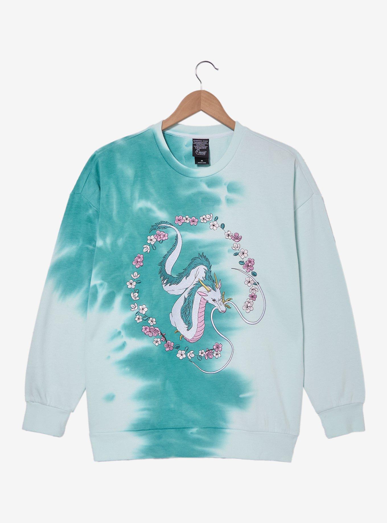 Polerón tie-dye de Haku de Spirited Away
