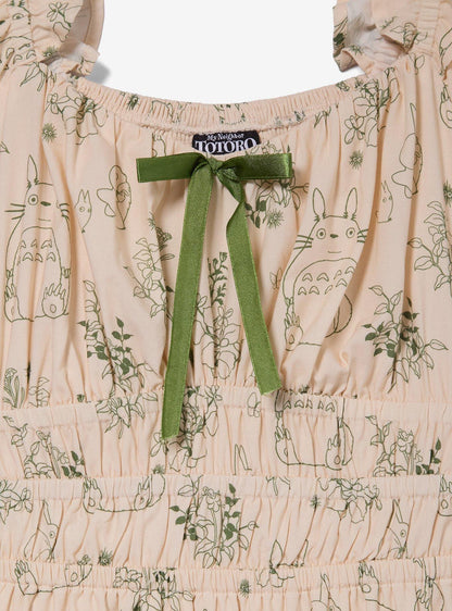 Vestido botánico My Neighbor Totoro de Studio Ghibli
