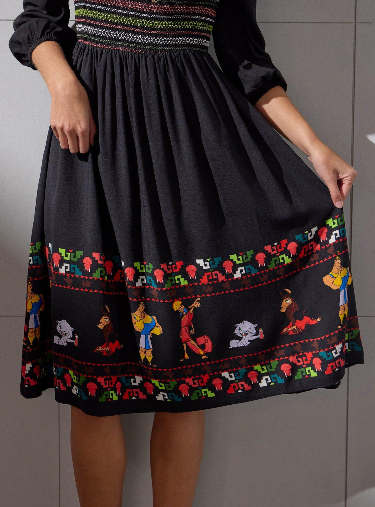 Vestido fruncido de Disney The Emperor's New Groove