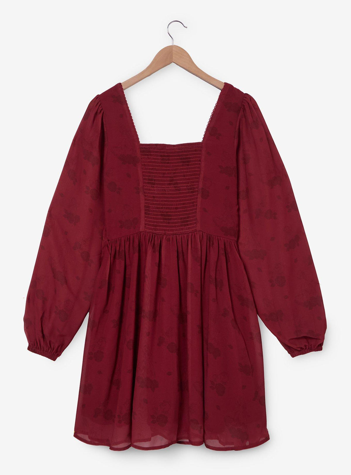Vestido floral de La Bella y la Bestia