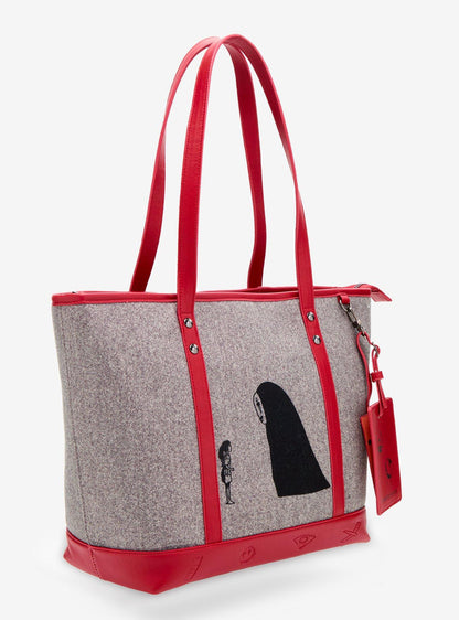 Bolso Studio Ghibli Spirited Away de arte lineal