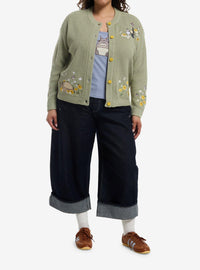 Chaleco para niñas Mi vecino Totoro floral, tallas grandes