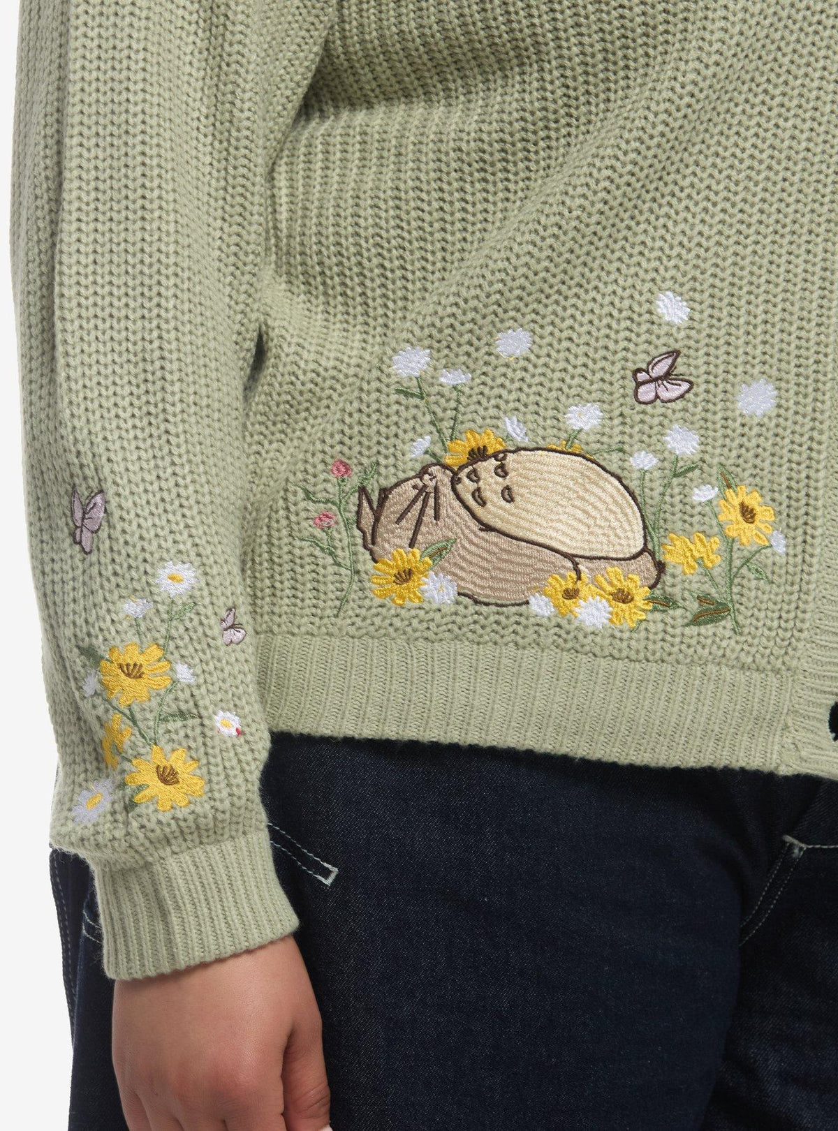 Chaleco para niñas Mi vecino Totoro floral, tallas grandes