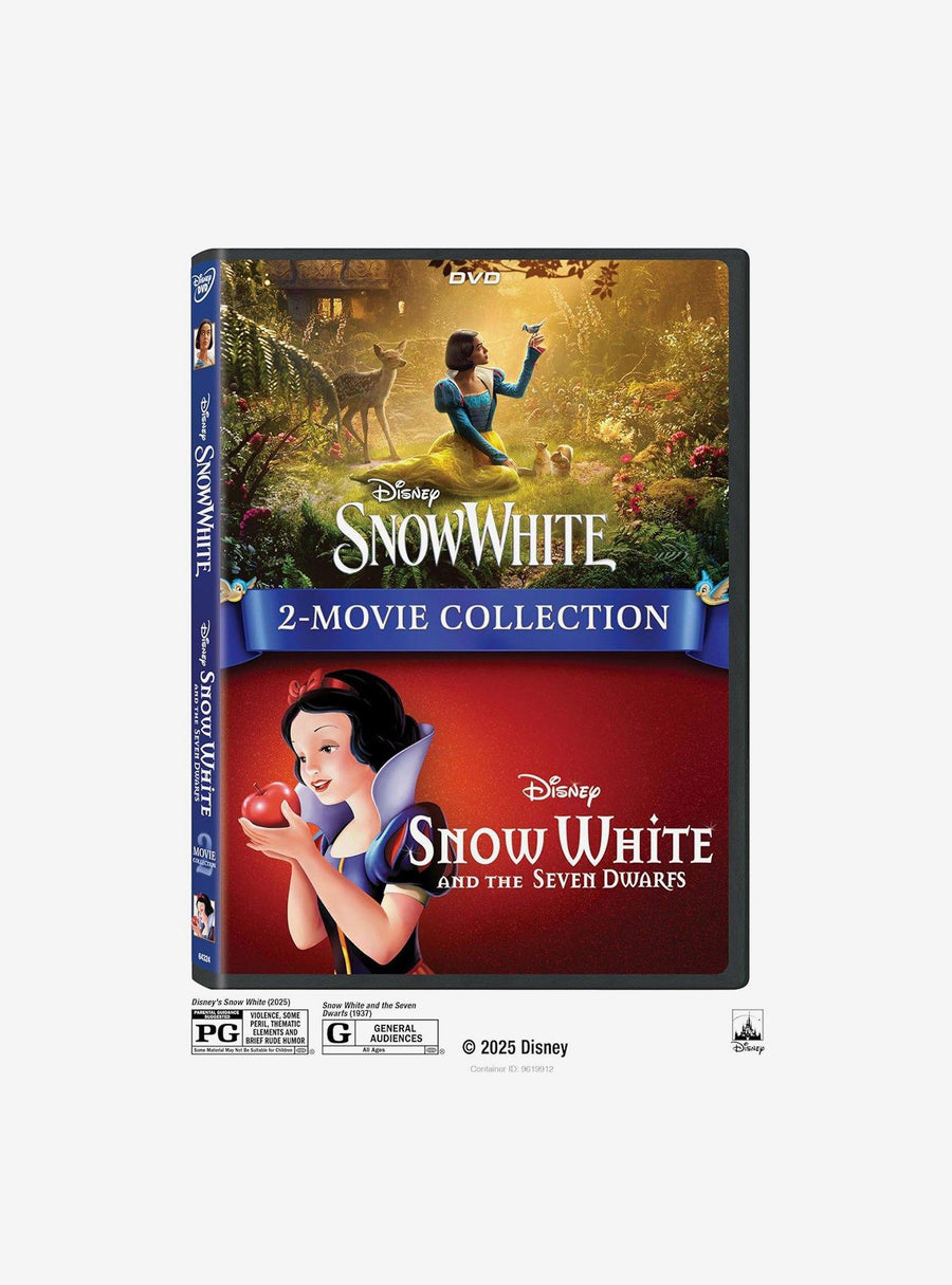 Disney Snow White (1937 y 2025): colección en DVD, 2 discos · Space Store