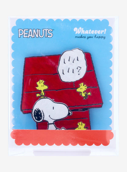 Pin de botón Snoopy Peanuts «¡Lo que te haga feliz!»