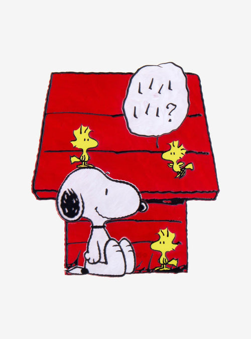 Pin de botón Snoopy Peanuts «¡Lo que te haga feliz!»