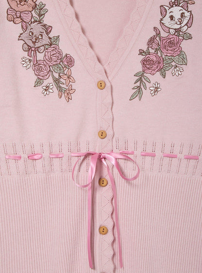 Disney The Aristocats Cardigan Floral para Mujer
