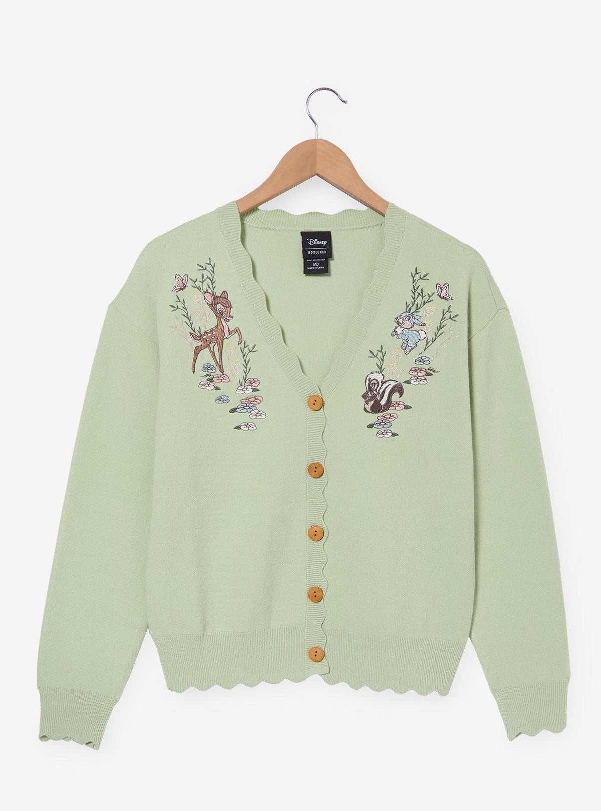 Cárdigan bordado floral de Bambi para mujer