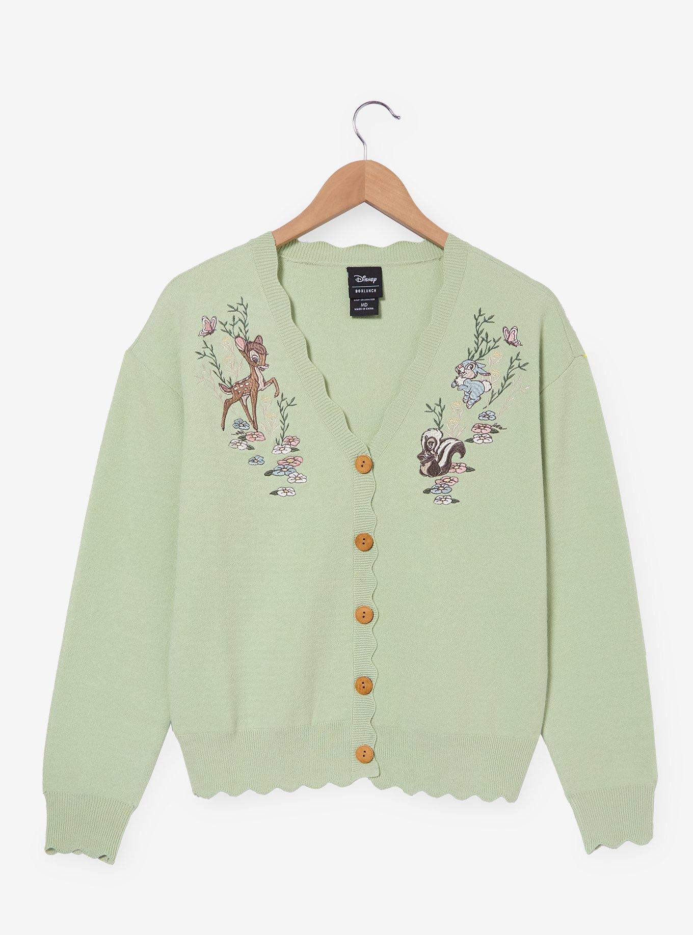 Cárdigan bordado floral de Bambi para mujer