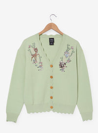 Cárdigan bordado floral de Bambi para mujer